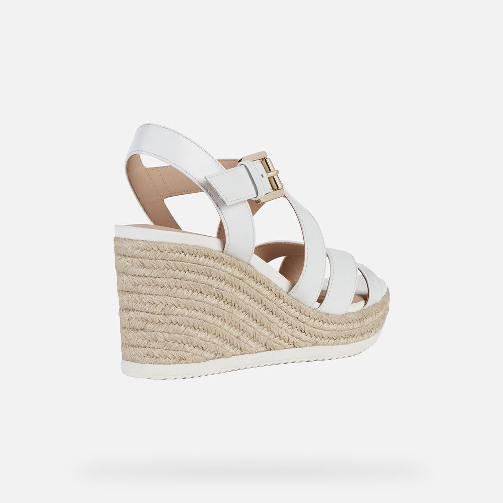 Sandalias Geox Senhora Branco - Ponza - NEKVQ2693